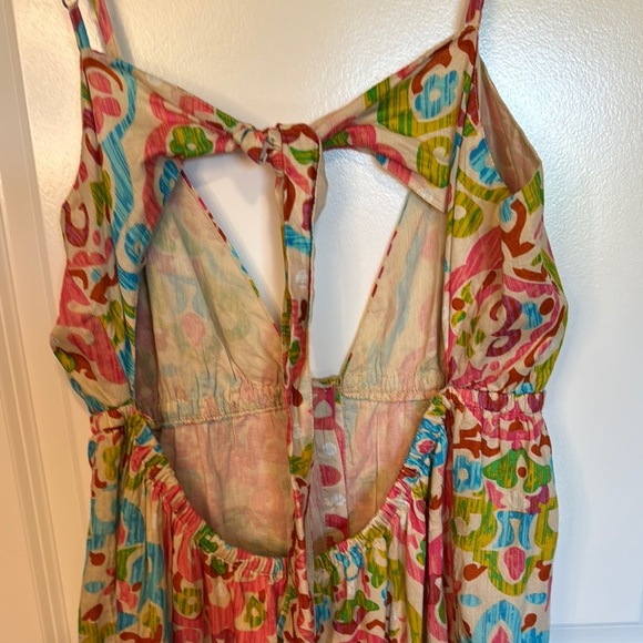 House of Harlow 1960 Pink and Blue Cut Out Maxi Dress - Picture 7 of 14